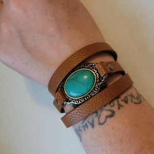 Womans Reversible Wrap Bracelet